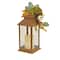13" Harvest Lantern Decoration with 1 LED Candle